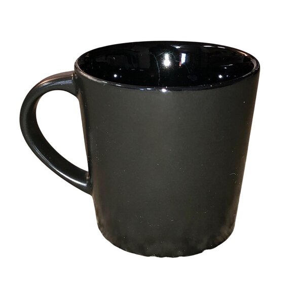 2015 Starbucks Demi Mug Black Matte Used 3 oz Espresso - Picture 2 of 13
